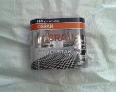 Лампочки Osram H4 (12 v , 60/55 w) Silverstar 2.0