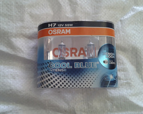 Лампочки Osram H7 (12 v , 55 w) Cool Blue